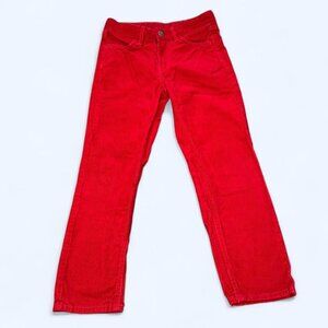 Hm Kids Red Corduroy Pants